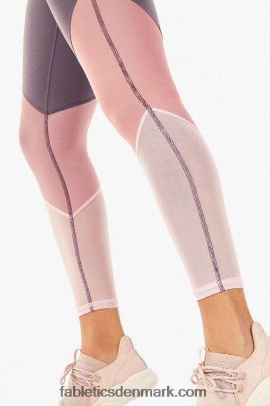 Fabletics Kvinder zone højtaljet 7/8 PNX2T1056 skygge/roseblomst/kronblad