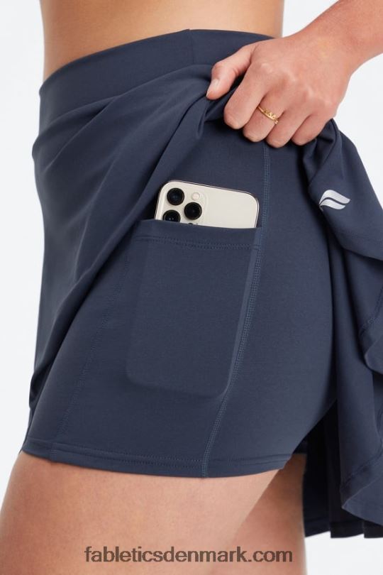 Fabletics Kvinder flæse nederdel PNX2T632 afdæmpet lilla/kronblad
