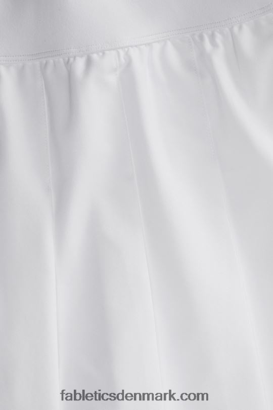 Fabletics Kvinder plisseret nederdel med indbygget kort PNX2T622 klassisk hvid/mineralgrå