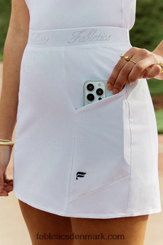 Fabletics Kvinder vævet lommenederdel med indbygget kort PNX2T625 blomme perfekt/violette