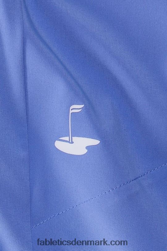 Fabletics Kvinder vævet lommenederdel med indbygget kort PNX2T627 periwinkle punch/græsgrøn