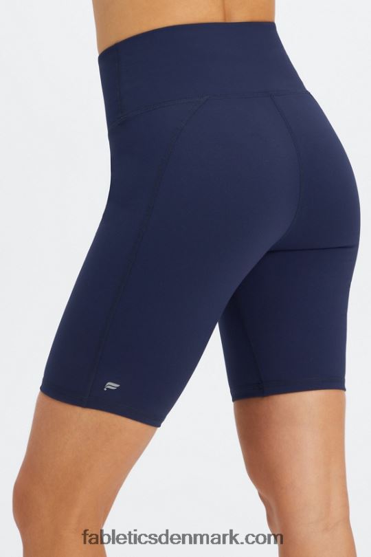 Fabletics Kvinder Define powerhold højtaljet 9'' kort 17 PNX2T332 grå violet/mørk aubergine