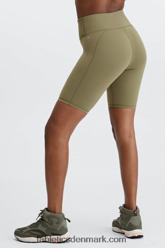 Fabletics Kvinder Define powerhold højtaljet 9'' kort 17 PNX2T333 grå violet/mørk aubergine