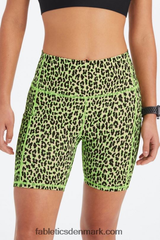 Fabletics Kvinder On-the-go powerhold højtaljet 6\'\' kort 5 PNX2T252 sort/atletisk klub