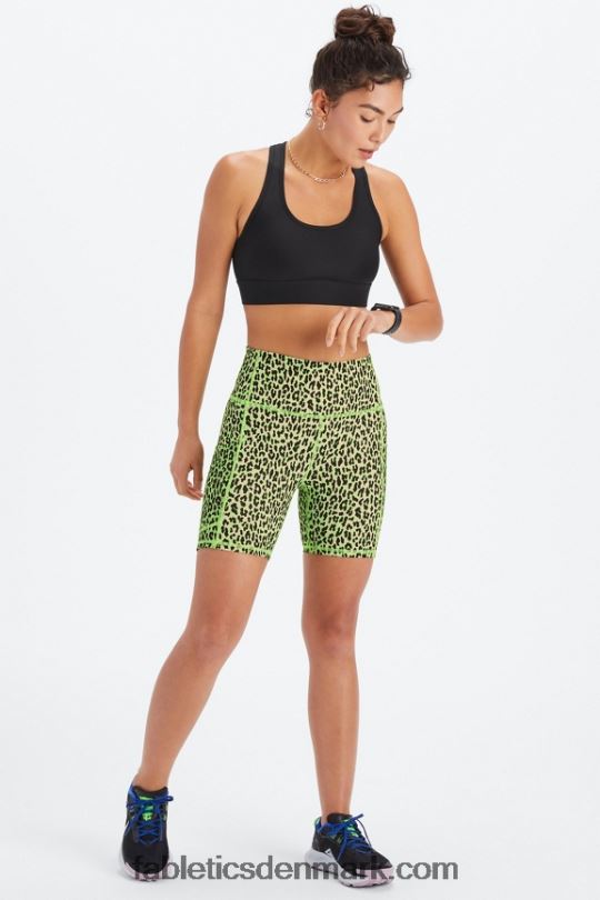 Fabletics Kvinder On-the-go powerhold højtaljet 6\'\' kort 5 PNX2T252 sort/atletisk klub