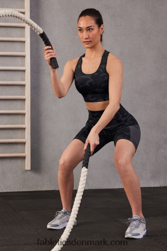 Fabletics Kvinder On-the-go powerhold højtaljet 6\'\' kort 6 PNX2T253 plys pink/morgenfrue