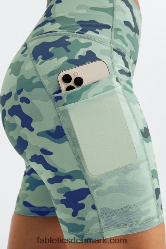Fabletics Kvinder On-the-go powerhold højtaljet 6\'\' kort 7 PNX2T262 orkidé røg/hvid