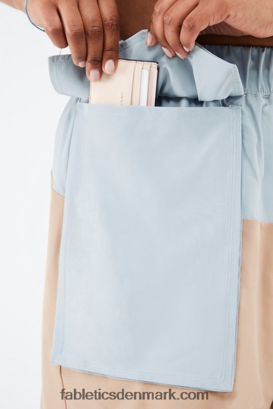 Fabletics Kvinder anastasia cargo short PNX2T549 ørken/blå sten