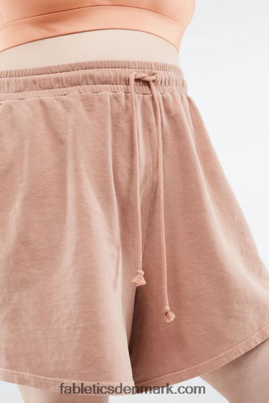 Fabletics Kvinder andie short 7\" PNX2T563 dyb kobolt/aloe