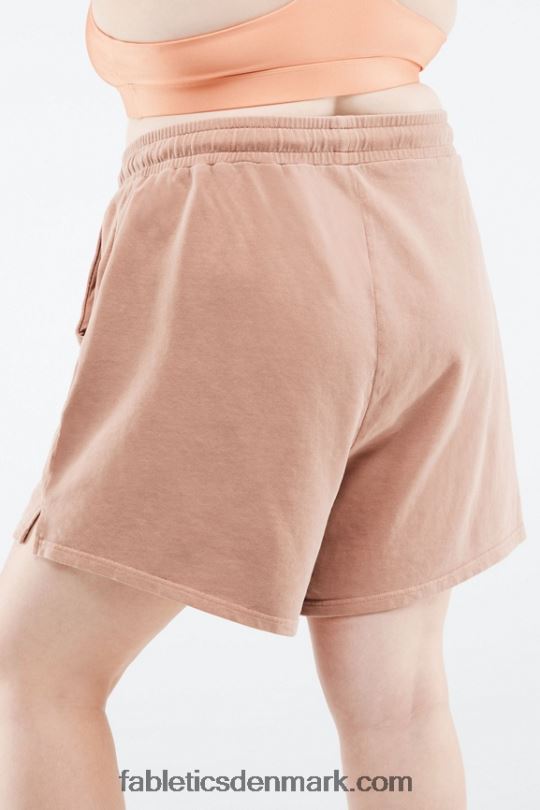Fabletics Kvinder andie short 7\" PNX2T563 dyb kobolt/aloe