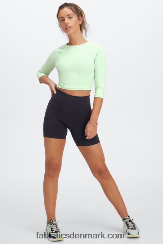 Fabletics Kvinder anywhere motion365 højtaljet 6\'\' kort PNX2T472 trækul camo/blad