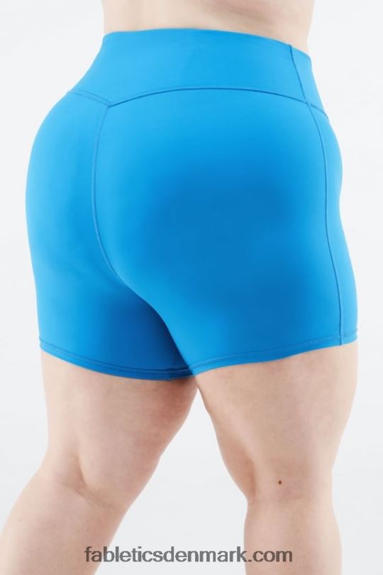 Fabletics Kvinder anywhere motion365 højtaljet 6'' kort PNX2T474 sort/klassisk hvid logo