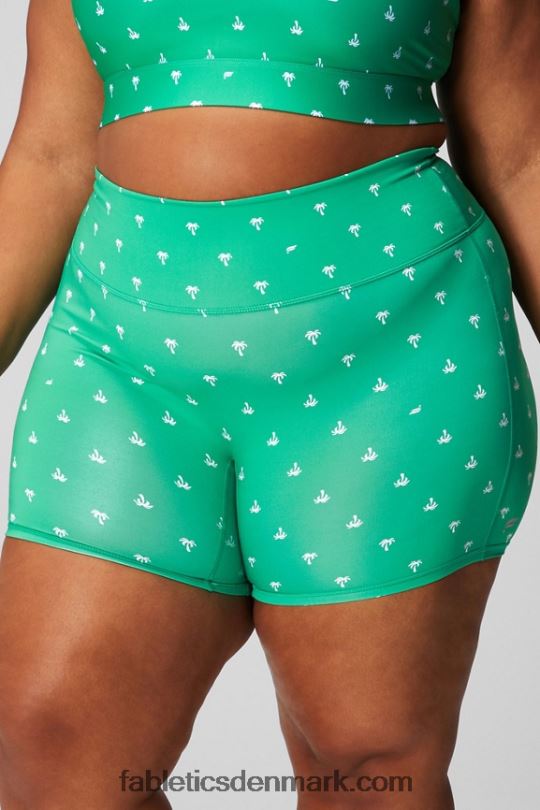 Fabletics Kvinder anywhere motion365+ højtaljet 6\'\' kort PNX2T619 vasket elektrisk kirsebær/hvid