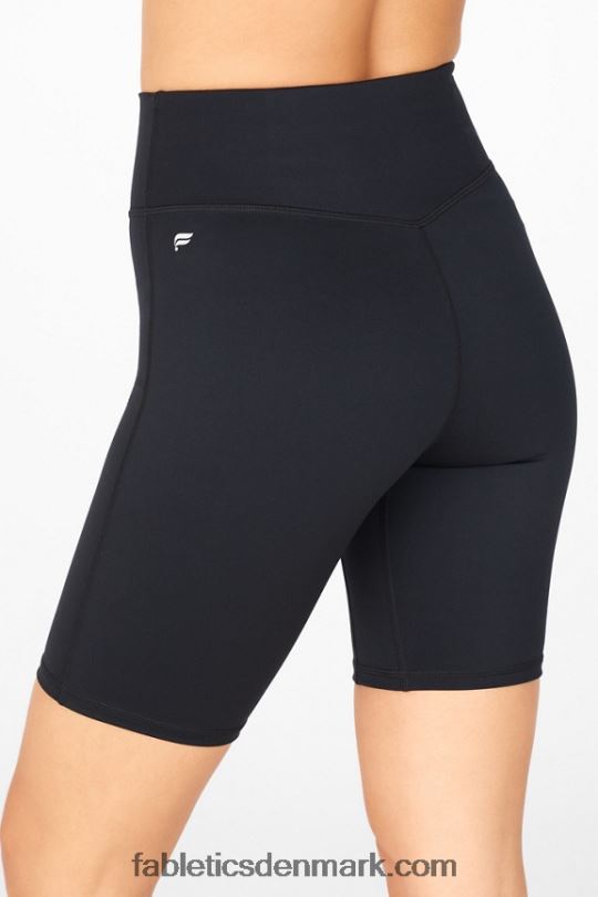 Fabletics Kvinder anywhere motion365 højtaljet 9'' kort PNX2T589 sort/surt æble