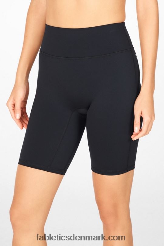 Fabletics Kvinder anywhere motion365 højtaljet 9\'\' kort PNX2T589 sort/surt æble