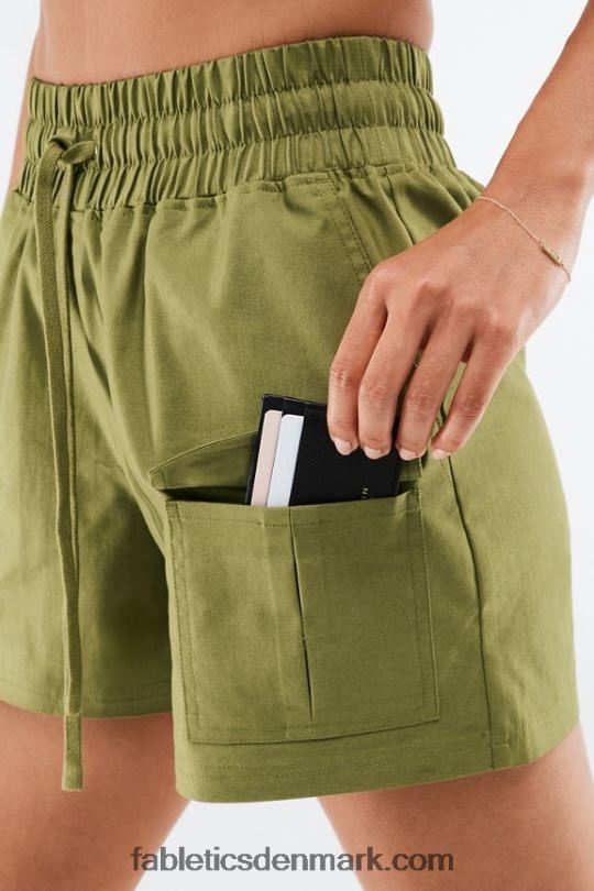 Fabletics Kvinder camden cargo kort PNX2T558 dyb flåde/atletikklub