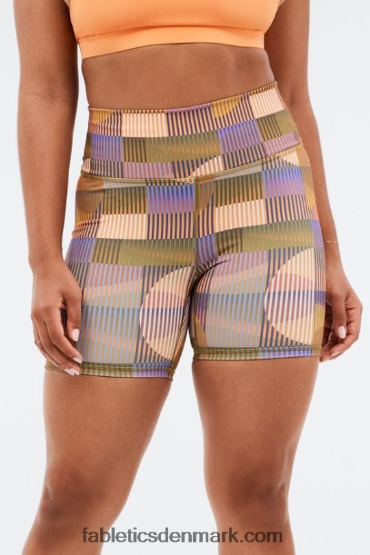 Fabletics Kvinder definere højtaljet kort 6'' PNX2T582 hejre/atletikklub