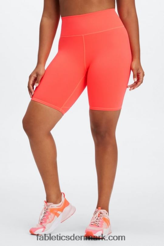 Fabletics Kvinder definere powerhold højtaljet 9\'\' kort 18 PNX2T334 midnatsbølgeskin/solopgang