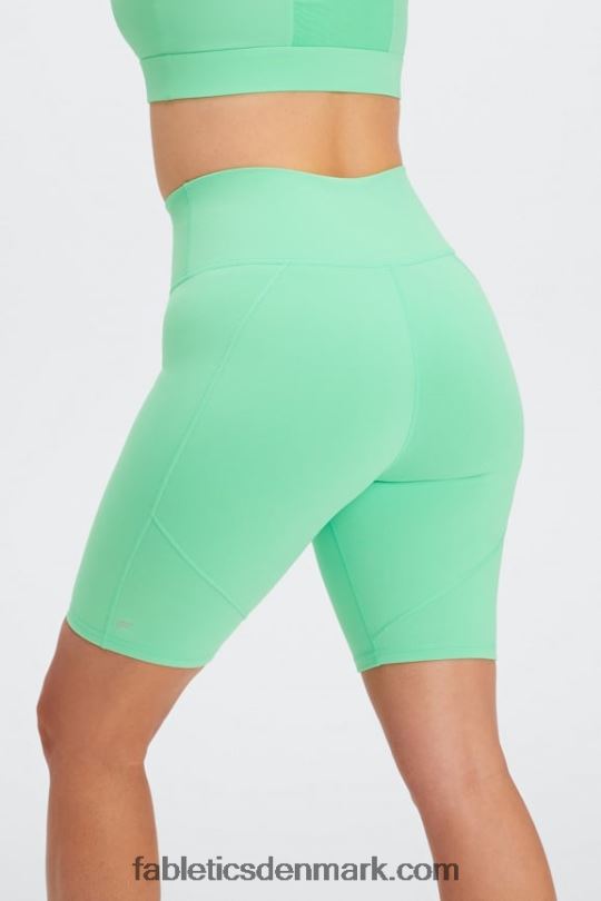 Fabletics Kvinder definere powerhold højtaljet 9'' kort 18 PNX2T336 midnatsbølge/atlantis