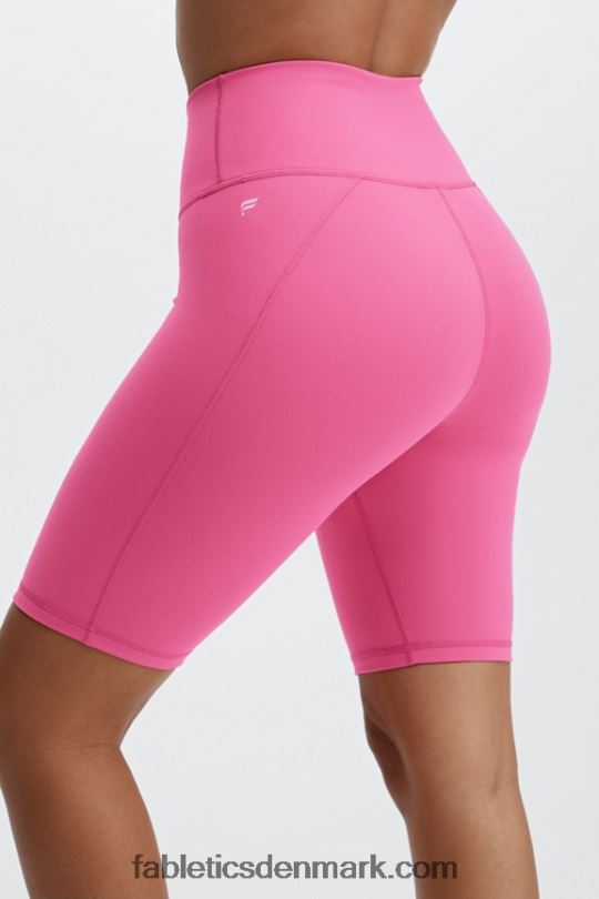 Fabletics Kvinder definere powerhold højtaljet 9\'\' kort 19 PNX2T342 hvid/plys pink multi