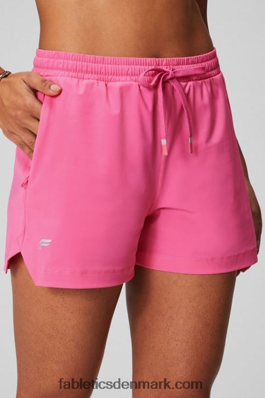 Fabletics Kvinder den ene korte 3\'\' PNX2T243 klassisk grå lyng/hvid