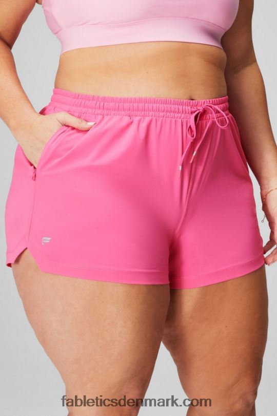 Fabletics Kvinder den ene korte 3'' PNX2T244 klassisk grå lyng/hvid
