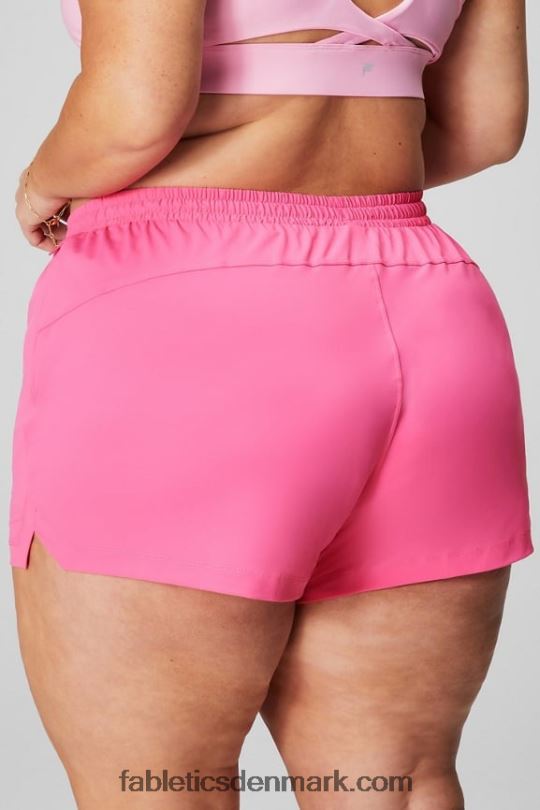 Fabletics Kvinder den ene korte 3\'\' PNX2T244 klassisk grå lyng/hvid