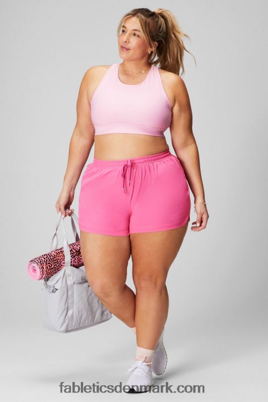 Fabletics Kvinder den ene korte 3\'\' PNX2T244 klassisk grå lyng/hvid