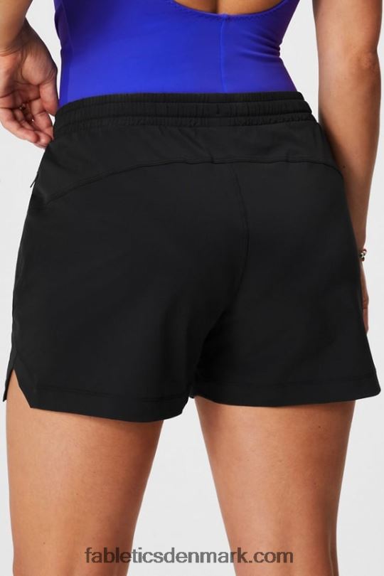 Fabletics Kvinder den ene korte 3\'\' PNX2T600 fluorescerende pink/sort