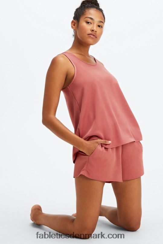 Fabletics Kvinder ecosatin sover kort PNX2T496 birketræ/beton