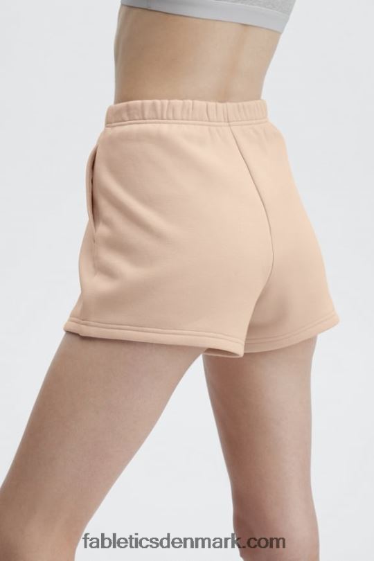 Fabletics Kvinder go-to slim sweatshorts PNX2T428 myntegrå/olivenlund