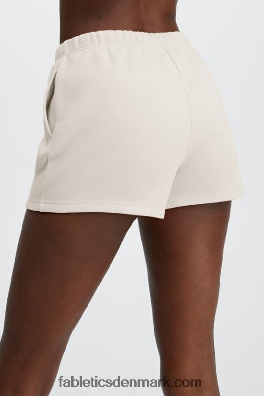 Fabletics Kvinder go-to slim sweatshorts PNX2T429 græsgrønne safaripletter/sort