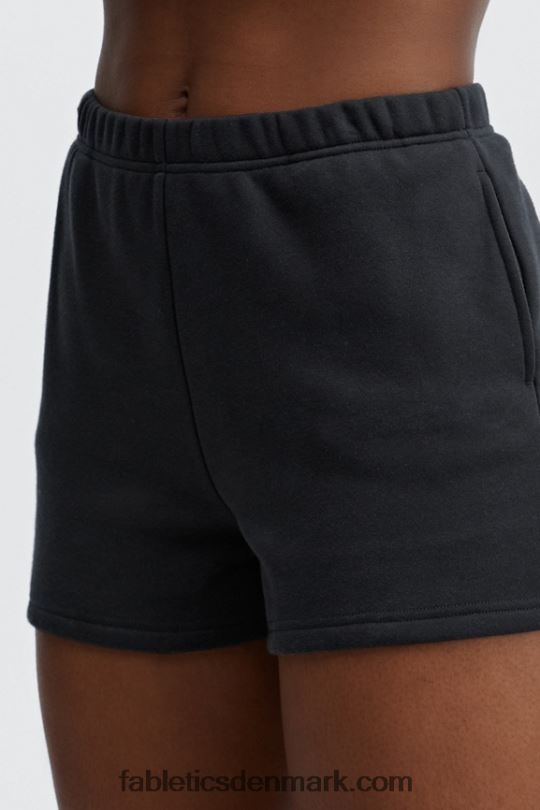 Fabletics Kvinder go-to slim sweatshorts PNX2T432 marmoreret zebra/highlighter bølget gepard