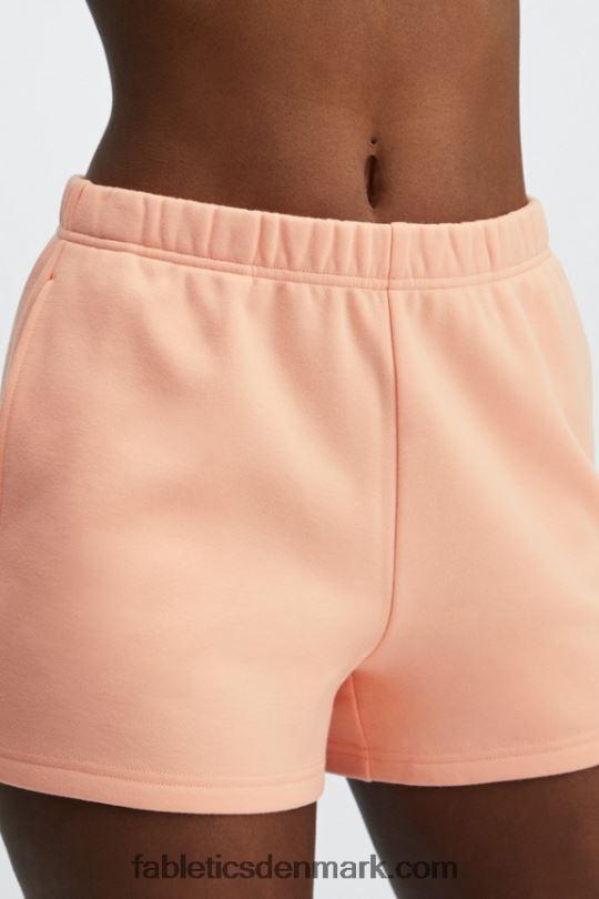 Fabletics Kvinder go-to slim sweatshorts PNX2T434 digital tidevandsglans/sukkerkalk