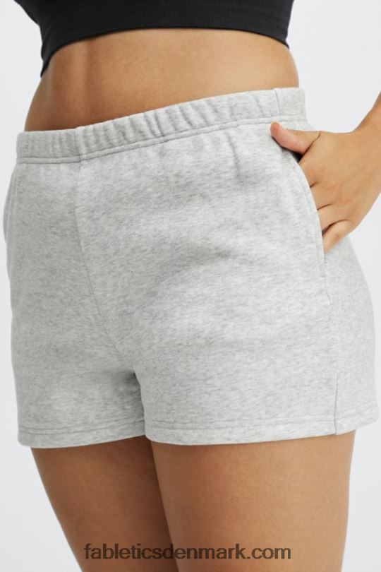 Fabletics Kvinder go-to slim sweatshorts PNX2T435 koralleopard/lyserød smørcreme/sukkerlime
