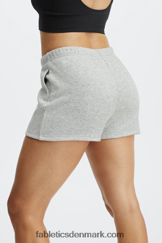 Fabletics Kvinder go-to slim sweatshorts PNX2T435 koralleopard/lyserød smørcreme/sukkerlime