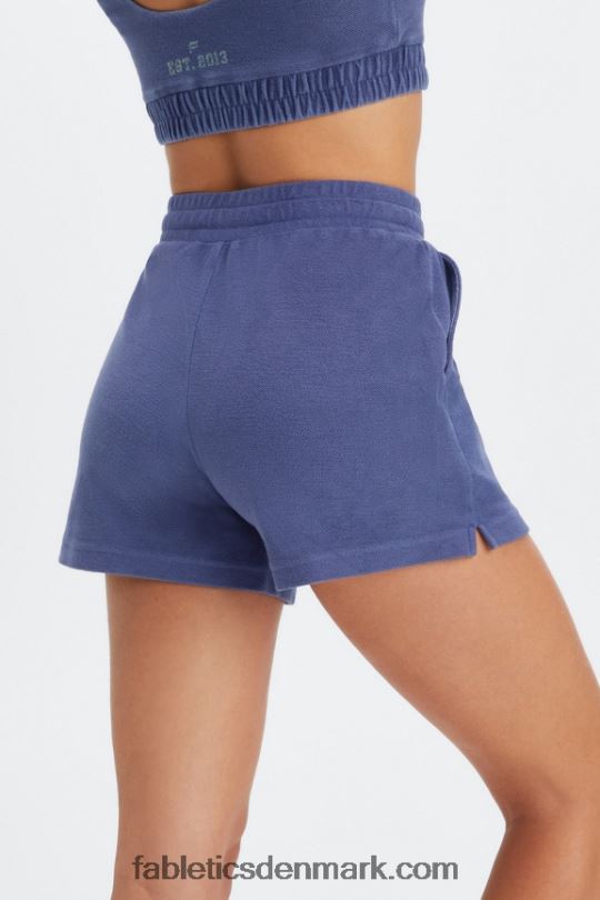 Fabletics Kvinder go-to vintage sweatshorts PNX2T489 dyb kobolt/aloe