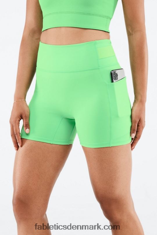 Fabletics Kvinder højtaljet motion365 lommekort 5\" PNX2T573 fjederblad/parakit