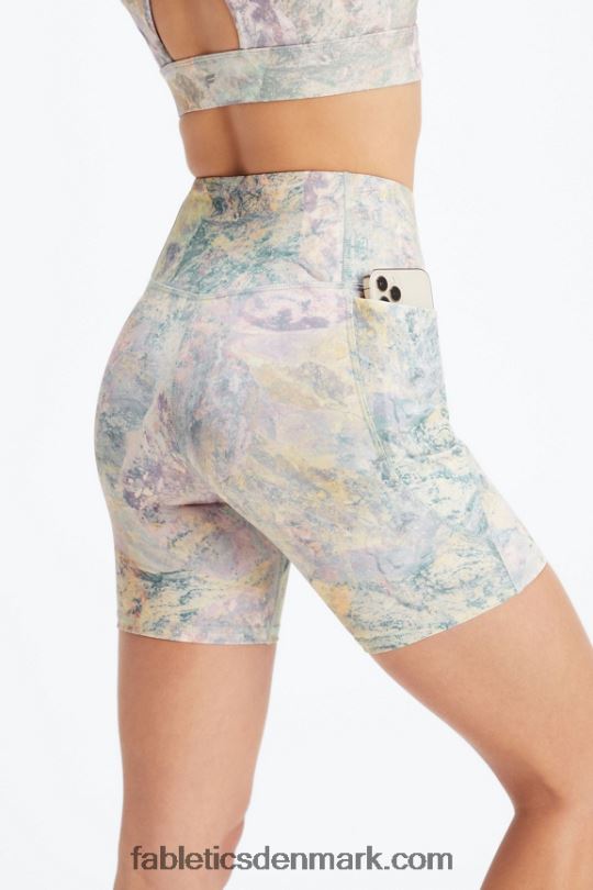 Fabletics Kvinder højtaljet pureluxe crossover 6\'\' kort PNX2T317 stenbrudsgrå/atomare