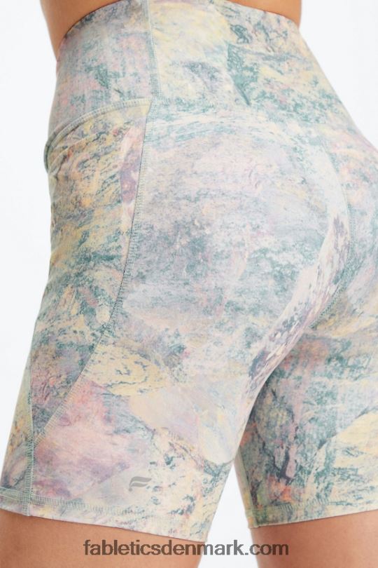 Fabletics Kvinder højtaljet pureluxe crossover 6\'\' kort PNX2T317 stenbrudsgrå/atomare
