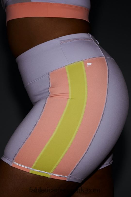 Fabletics Kvinder højtaljet trinity run short 7\" PNX2T551 mahogni/mahogni