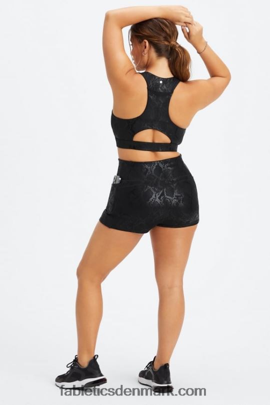 Fabletics Kvinder højtaljet ultraluxe 2\" kort PNX2T382 dyb kobolt/aloe