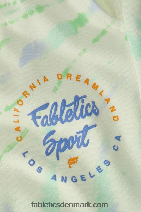 Fabletics Kvinder lette go-to sweatshorts i frotté PNX2T231 tie dye spin/grafik
