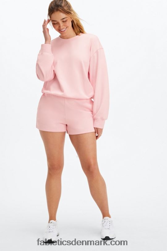 Fabletics Kvinder letvægts go-to slim sweatshorts PNX2T381 dyb kobolt/aloe