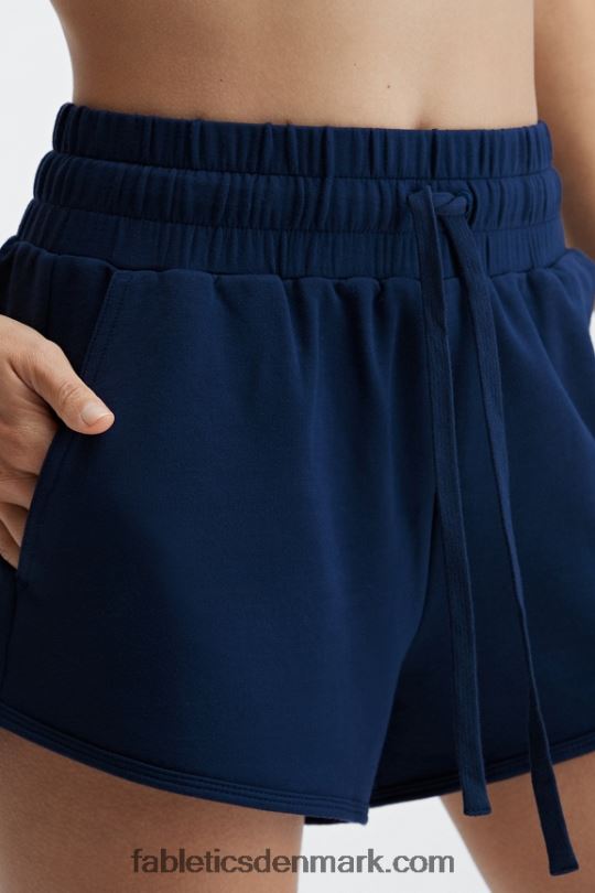 Fabletics Kvinder lounge terry gym kort PNX2T478 terrazzo/reflekterende logo
