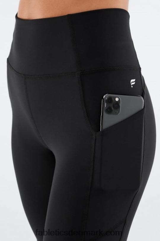 Fabletics Kvinder oasis højtaljet lommekort 9\" PNX2T520 tåget lilla/blå nova