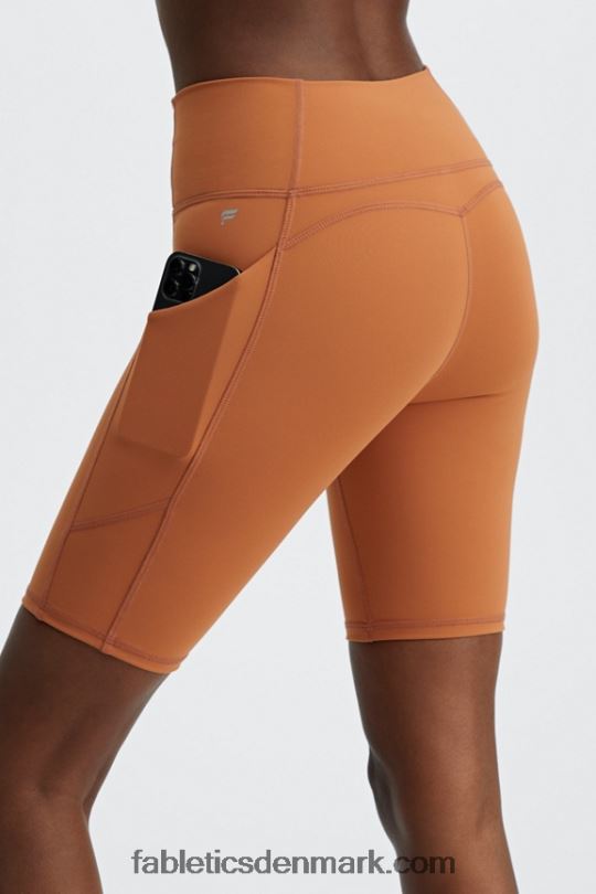 Fabletics Kvinder oasis højtaljet lommekort 9 PNX2T522 afgrund/vermilion