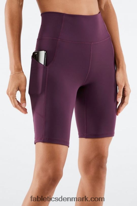Fabletics Kvinder oasis højtaljet lommekort 9" PNX2T526 bærkys/citroncreme