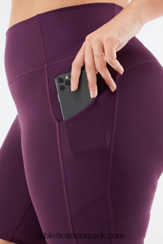 Fabletics Kvinder oasis højtaljet lommekort 9\" PNX2T527 drivlandskab/torden