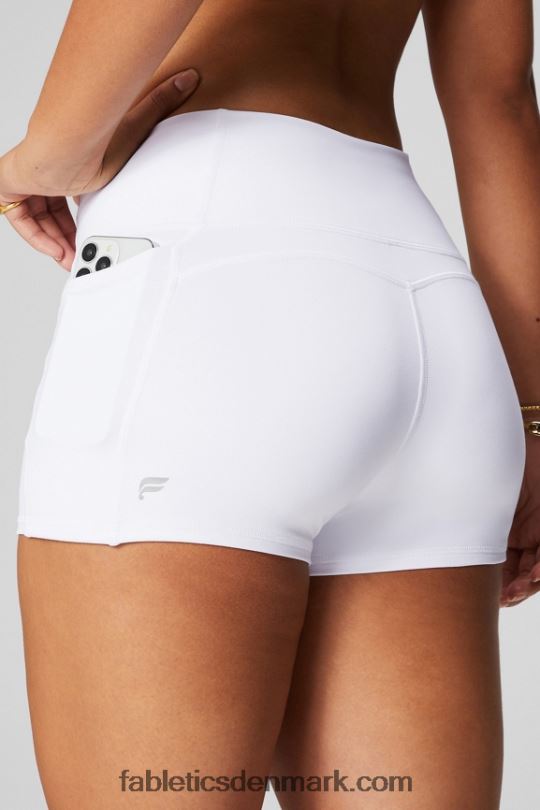 Fabletics Kvinder oasis pureluxe højtaljet 2\'\' kort PNX2T460 dyb navy/regnsky